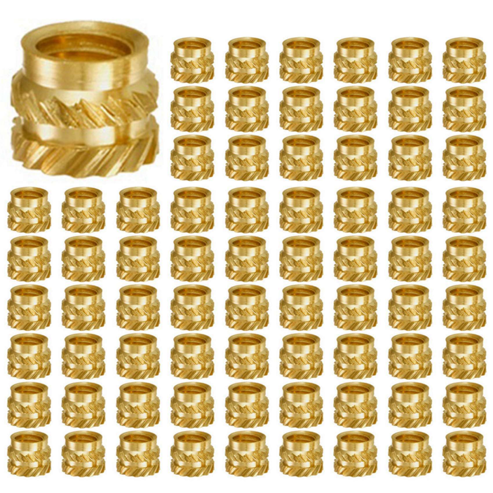 400Pcs M3 Thread Knurled Brass Threaded Heat Set-image-OPC-PJRMHWV-NEW