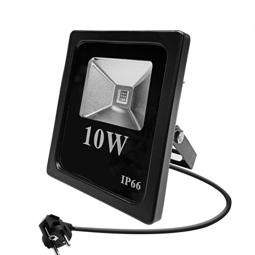 Faro LED a luce nera da 10 W, 11,2  3,6  13,1 cm 2