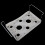 White Cream Piping Bag Holder Stand Shelf Display 7