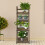 4 Tier Ladder Shelf Display Unit Home Bookcase 3