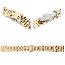 Golden Pro 180 mm/7,1 po bracelet de montre 19 mm/0,75 po