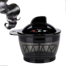Time Display Electric Hair Color Cream Mixer for Men and Women