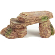Pet Ting Rocky Hideaway – Natural Aquarium & Reptile Tank Ornament – Fish Cave Shelter