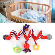 Baby-Pluesch-Kinderwagen-Spielzeug Säugling Spiralbettspielzeug Kleinkind Pädagogisches Plüsch-Hängespielzeug#02