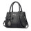 Handbag For Women Pu Leather Top Handle Black 1
