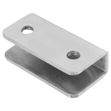 Clip di fissaggio per vetro rettangolare 304SS 60x30mm 8-12mm