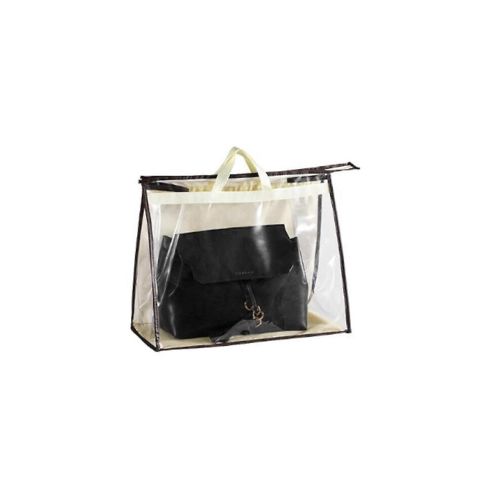 (XL-Grey)Waterproof Handbag Storage Bag Storage Bags