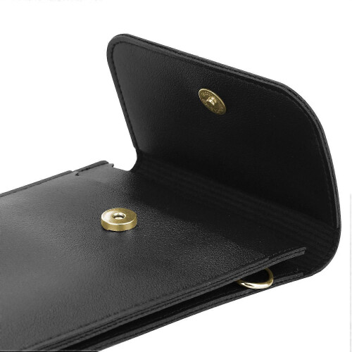 (NERO) Custodia per telefono WIKO GETAWAY, borsa da donna 1