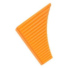 Flûte de pan en do, 18 tubes, 25,6 25,5 3 cm, orange