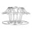 DripType 3 fori supporto per filtro 134 g 9x11 cm Argento 10