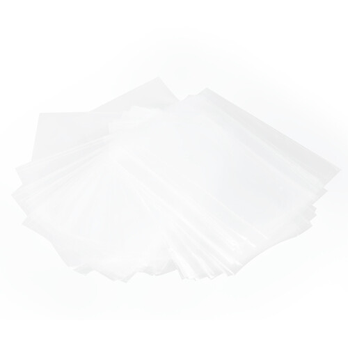 100Pcs Transparent Rectangular Plastic Bags for Ice Cream & Candy, 10x16cm