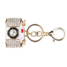 Schlüsselring Kamera mit Strass-Dekoration Schlüsselanhänger Handwerkskleines Geschenk-Anhänger Taschenornament