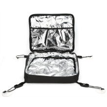 Borsa per tavola da surf 11 L nera tessuto Oxford 600D 375 g