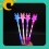 10-Pack LED Glow Wands for Parties, Festivals, Beach Events - Multicolor 4