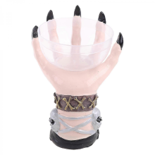Witch Hands Resin Bowl Stand Halloween Xmas Party Home Decor Craft Gift