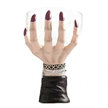 Purple Witch Hands Resin Bowl Stand Halloween Xmas Party Home Decor Craft Gift