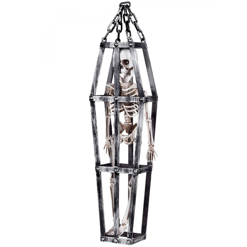 50cm Unique Hanging Cage Skeleton Decoration-image-OPC-PJRPFM5-NEW