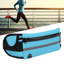 Bequeme Unisex-Gürteltasche für Laufen, Radfahren und Reisen, Blau