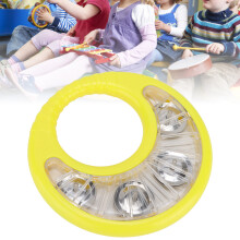 Hand-Tamburin-Glocken Percussion Spielzeug Lernhilfen für Musikinstrumente SY95