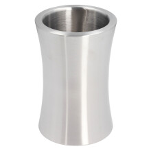 Wine Bucket 2L Capacity Silver Slim Shape