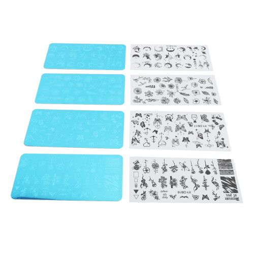 Nail Art Printed Steel Plate Multi Trend Irregular 1