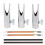 Eyebrow Sharpening Tool Metal U Shaped Slot 12