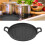 Cast Iron Griddle Reversible Dual Handle Ribbed 12