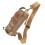 Sac poitrine et taille à double usage en nylon imperméable couleur tan 9