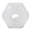 Siège de roue hexagonal 14x5mm 11g argent 144001/124018 8