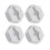 Siège de roue hexagonal 14x5mm 11g argent 144001/124018 2