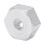 Siège de roue hexagonal 14x5mm 11g argent 144001/124018 3