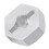 Siège de roue hexagonal 14x5mm 11g argent 144001/124018 6