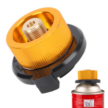 Butane Gas Adapter for Camping Stove Long Tank Lindal Valve Easy Fit & Durable