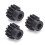Ensemble de pignons RC (3 pièces) – 8,0 mm, Module 1,5, 13 dents, Noir 7
