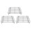 13 Inch Iron Baking Rack 3 Layer Non Stick Cooling 8