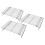 13 Inch Iron Baking Rack 3 Layer Non Stick Cooling 9