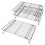 13 Inch Iron Baking Rack 3 Layer Non Stick Cooling 7