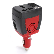 Power Inverter 150W Auto-Inverter Trolley DC zu AC 220V + USB Smart Charging für Fahrzeuge