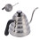 Bollitore per caffè a collo d'oca da 1200 ml, Argento/Nero 14