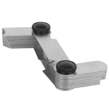 Calibro a raggi in acciaio legato R 1-7 mm, strumento ad arco, acciaio