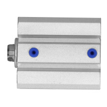 Luftzylinder Aluminium Dünn Double-Acting Pneumatische Komponenten Zubehör Bohrung 25mm SDA25x25