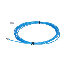 Cavo in acciaio blu, 5 m, 0,4 mm, trazione ABS+SS