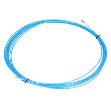 Cavo d'acciaio inossidabile rivestito in plastica blu 0,4 mm 20 m / 65,6 piedi