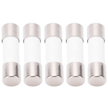 5 Stück Sicherungsrohr Photovoltaik Schutzset Kit 1000V DC 10x38mm Zubehör Ersatz 15A