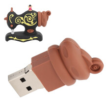 Clé USB Photo Stick Cartoon 64 Go Noir ABS Portable