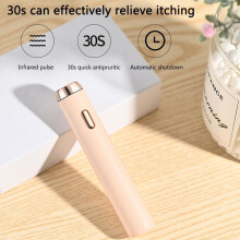 Calore pulsato sollievo dal prurito rosa USB ricaricabile