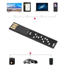 USB Flash-Laufwerk 16GB/32GB/64GB/128GB Daumen-Metall 2.0 Tragbar Wasserdicht Metall Speicherstick 64GB