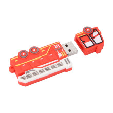 USB-Stick Süßer Cartoon-Auto Kompatible Speicher Optional USB-Flash-Laufwerk für Datenspeicherung, Übertragung und Teilen 64GB