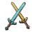 2pcs Inflatable Long Sword Toy Water Party 8