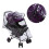 1PC PVC Universal Waterproof Baby Stroller Rain 9